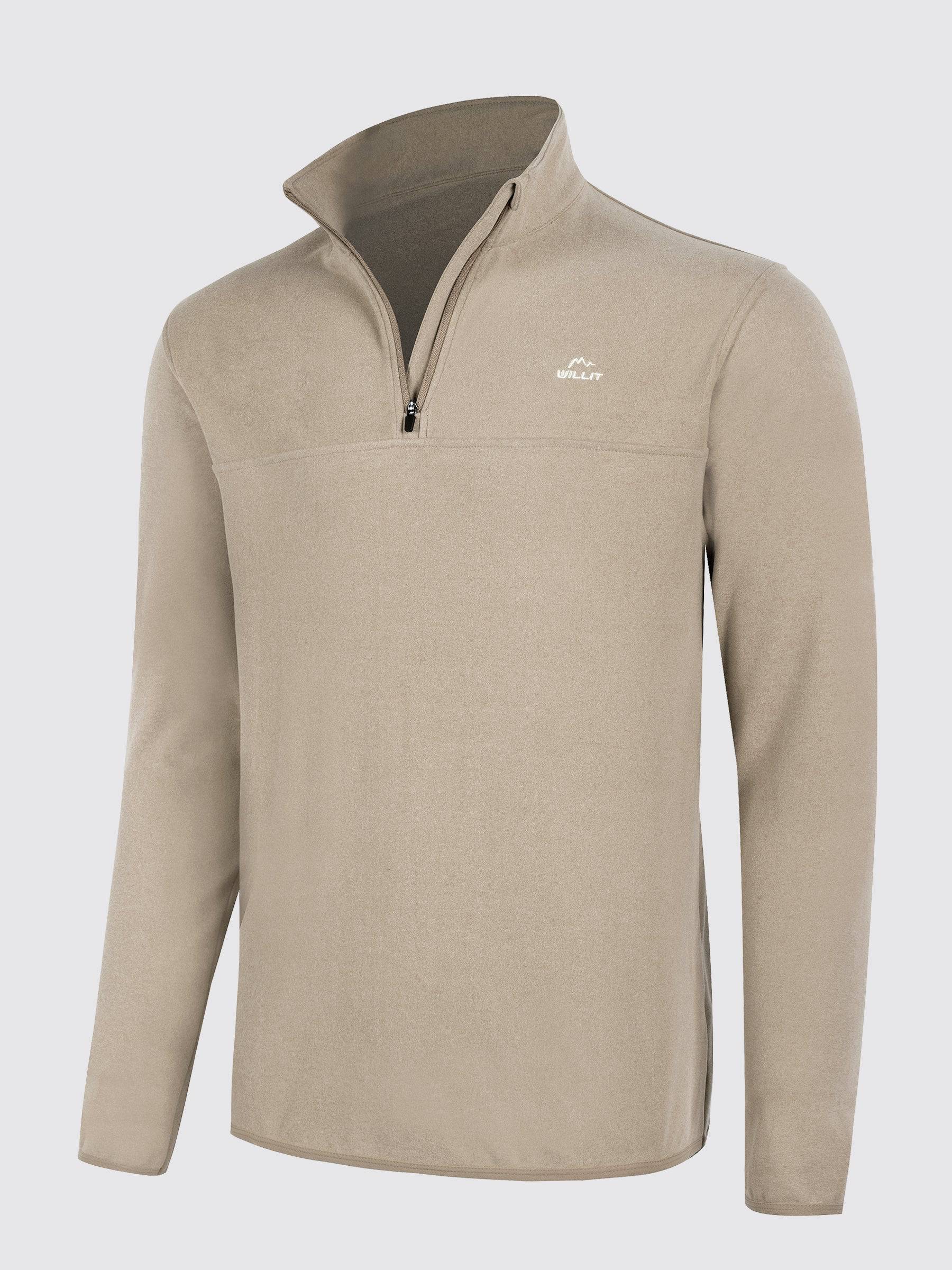 Men’s Fleece Pullover Quarter Zip Men’s Fleece Pullover Quarter Zip