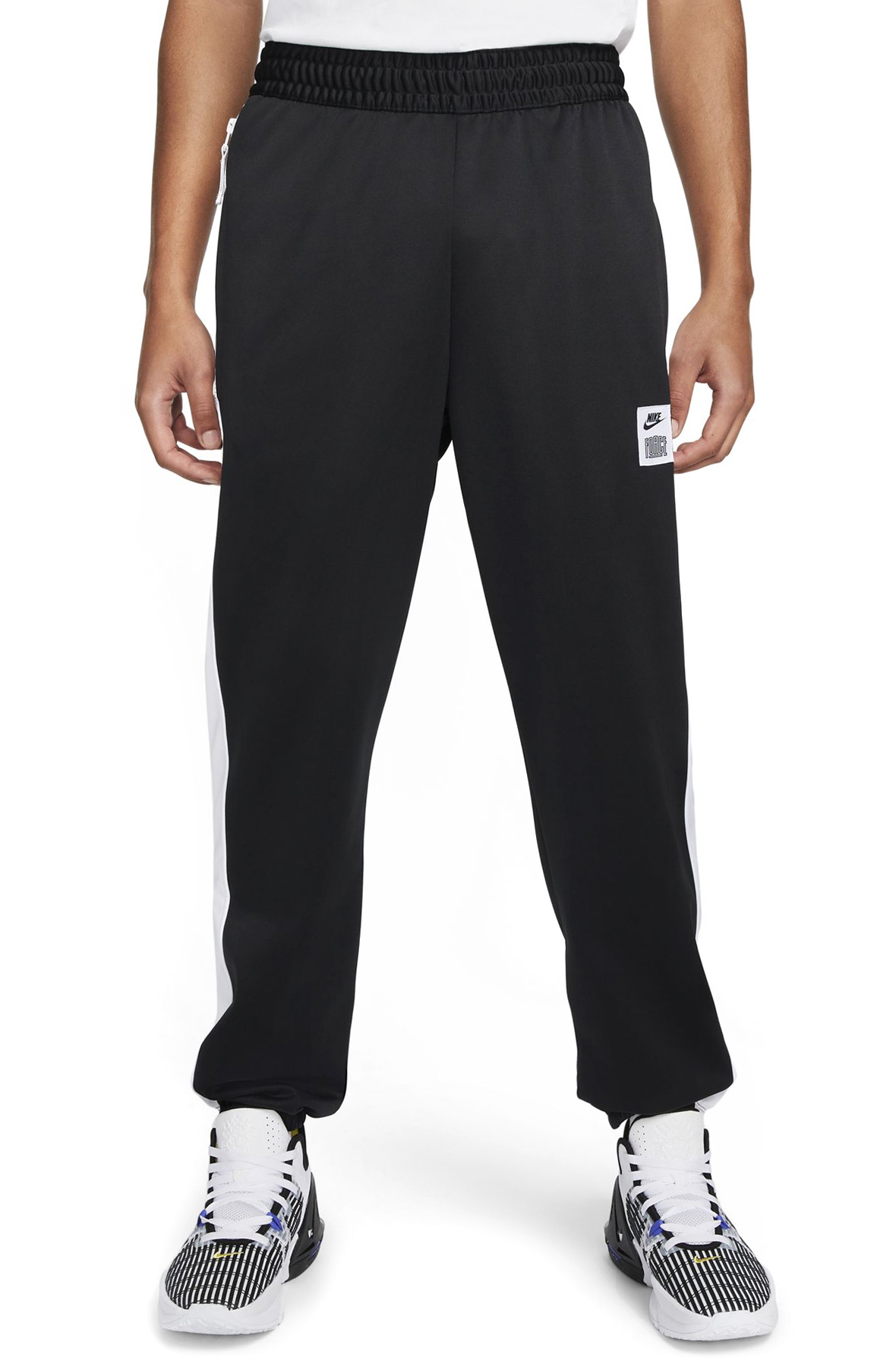 Men Therma-FIT Starting Basketball Fleece Pants BlackWhiteDk Smoke Grey Pants BlackWhiteDk Smoke Grey Men Therma-FIT Starting Basketball Fleece Pants BlackWhiteDk Smoke Grey Pants BlackWhiteDk Smoke Grey