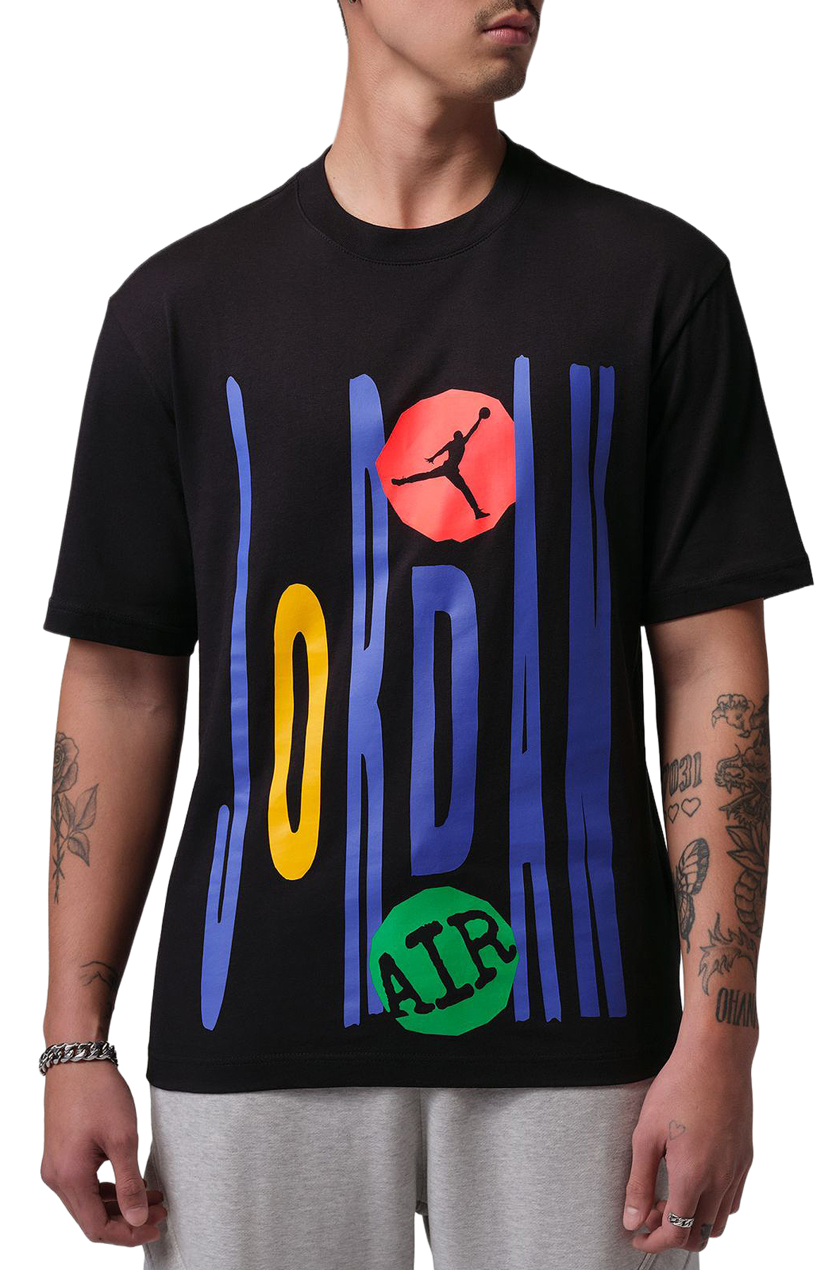 Men Jordan Shirt Black shirts M Black