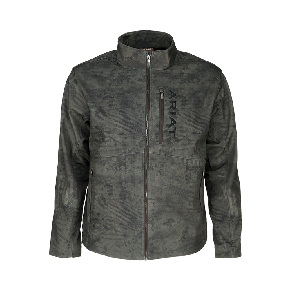 Ariat Patriot Flag Softshell Full Zip Jacket Ariat Patriot Flag Softshell Full Zip Jacket