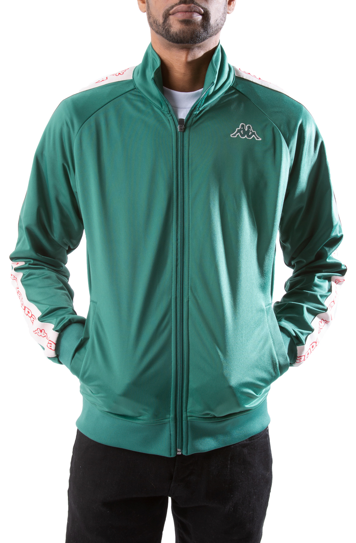 Men Logo Tape Artem Track Jacket Green Pine-Pink Lt-Red Cherry Jackets M Green Pine-Pink Lt Men Logo Tape Artem Track Jacket Green Pine-Pink Lt-Red Cherry Jackets M Green Pine-Pink Lt