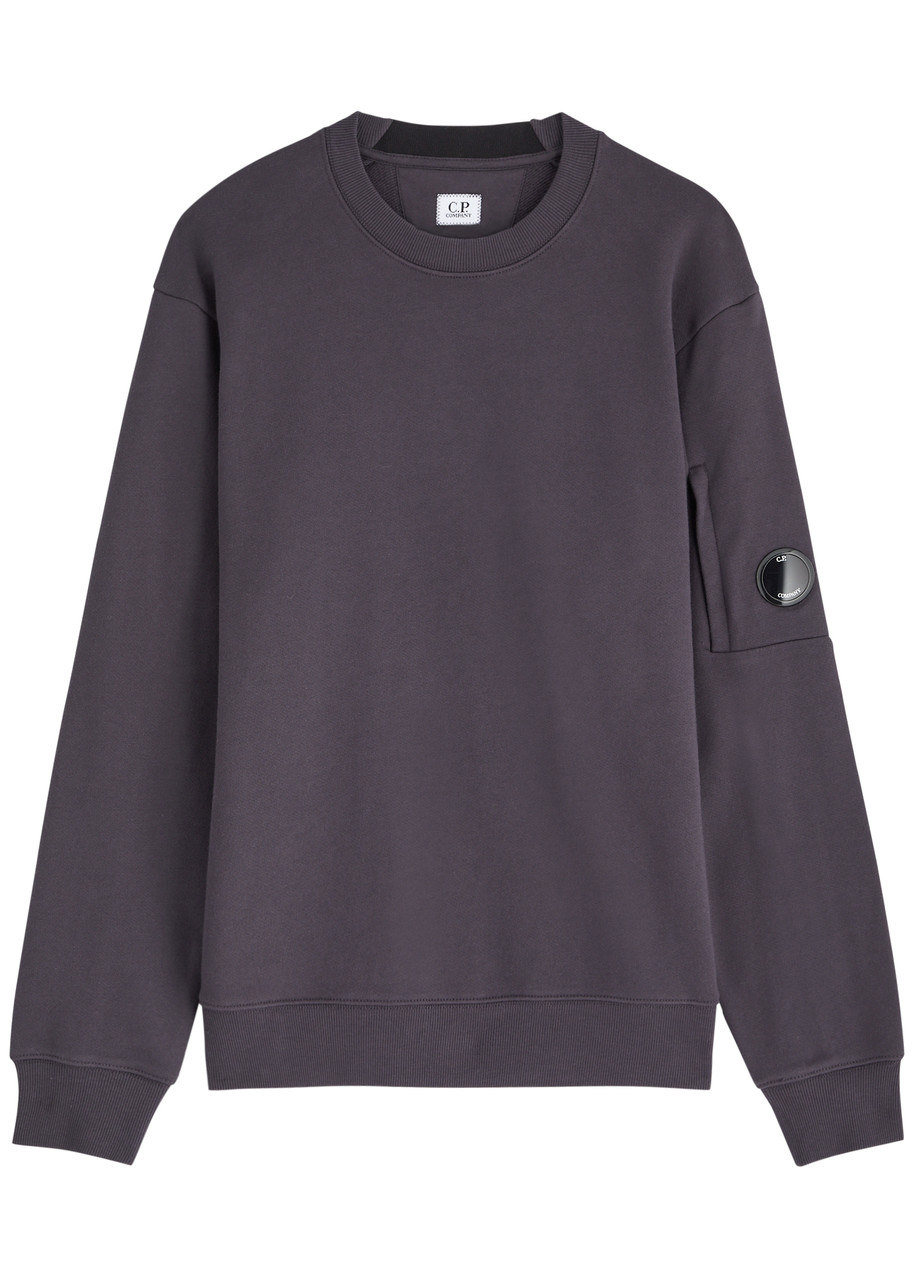 C.P. Company Lens Cotton Sweatshirt – Blue C.P. Company Lens Cotton Sweatshirt – Blue