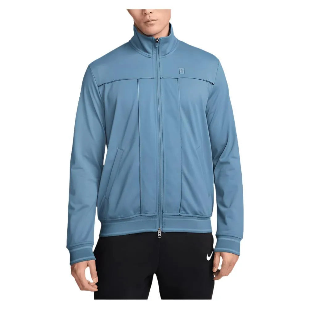 Men’s Court Heritage Tennis Jacket Aegean Storm and Denim Turq – Blue Men’s Court Heritage Tennis Jacket Aegean Storm and Denim Turq – Blue