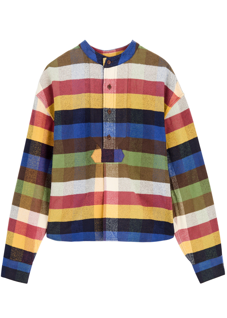 Ymc Juju Checked Flannel Shirt – Multicoloured – S – S Ymc Juju Checked Flannel Shirt – Multicoloured – S – S