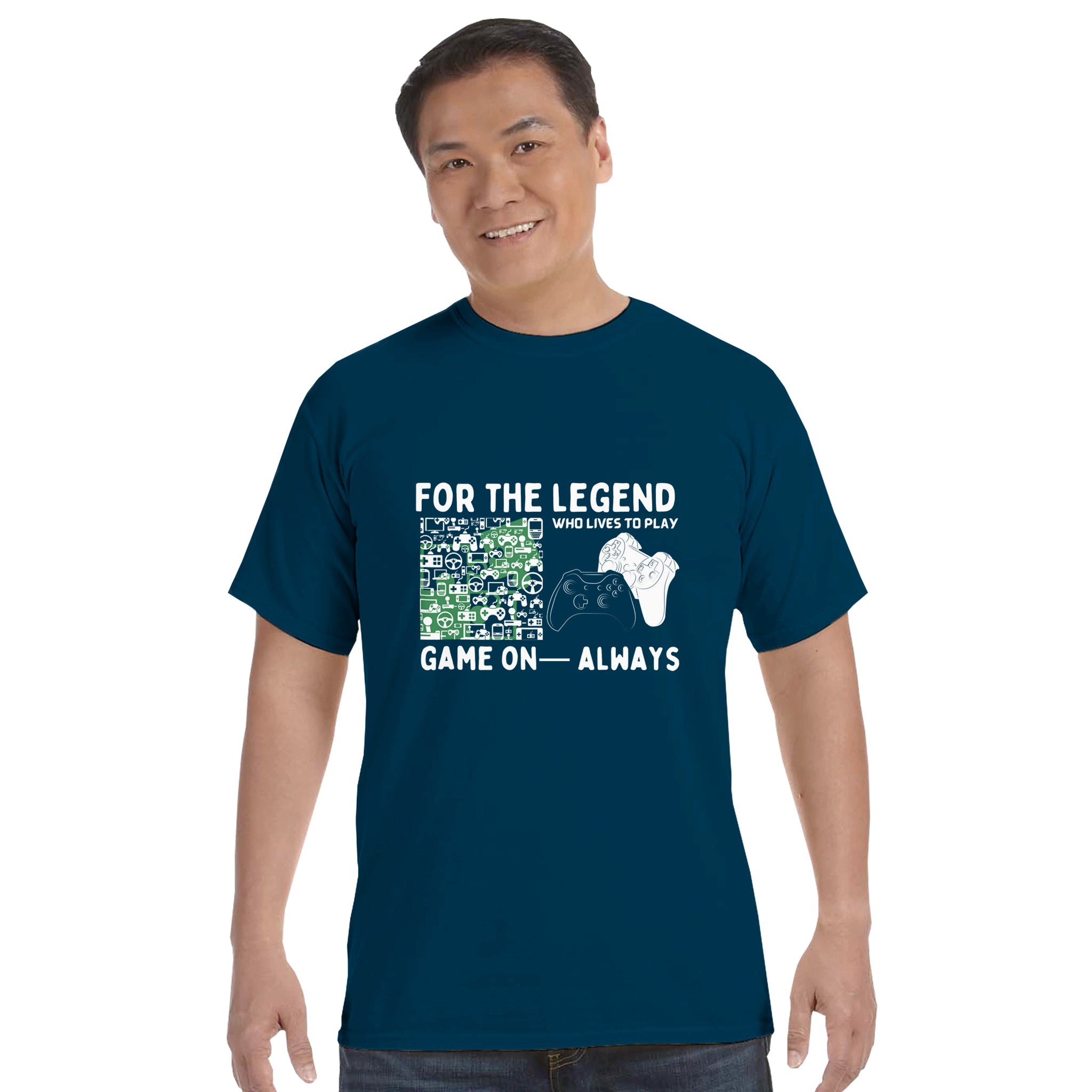 A Gamer’s Dream – Unisex Heavyweight Shirt by Comfort Colors – S denim A Gamer’s Dream – Unisex Heavyweight Shirt by Comfort Colors – S denim