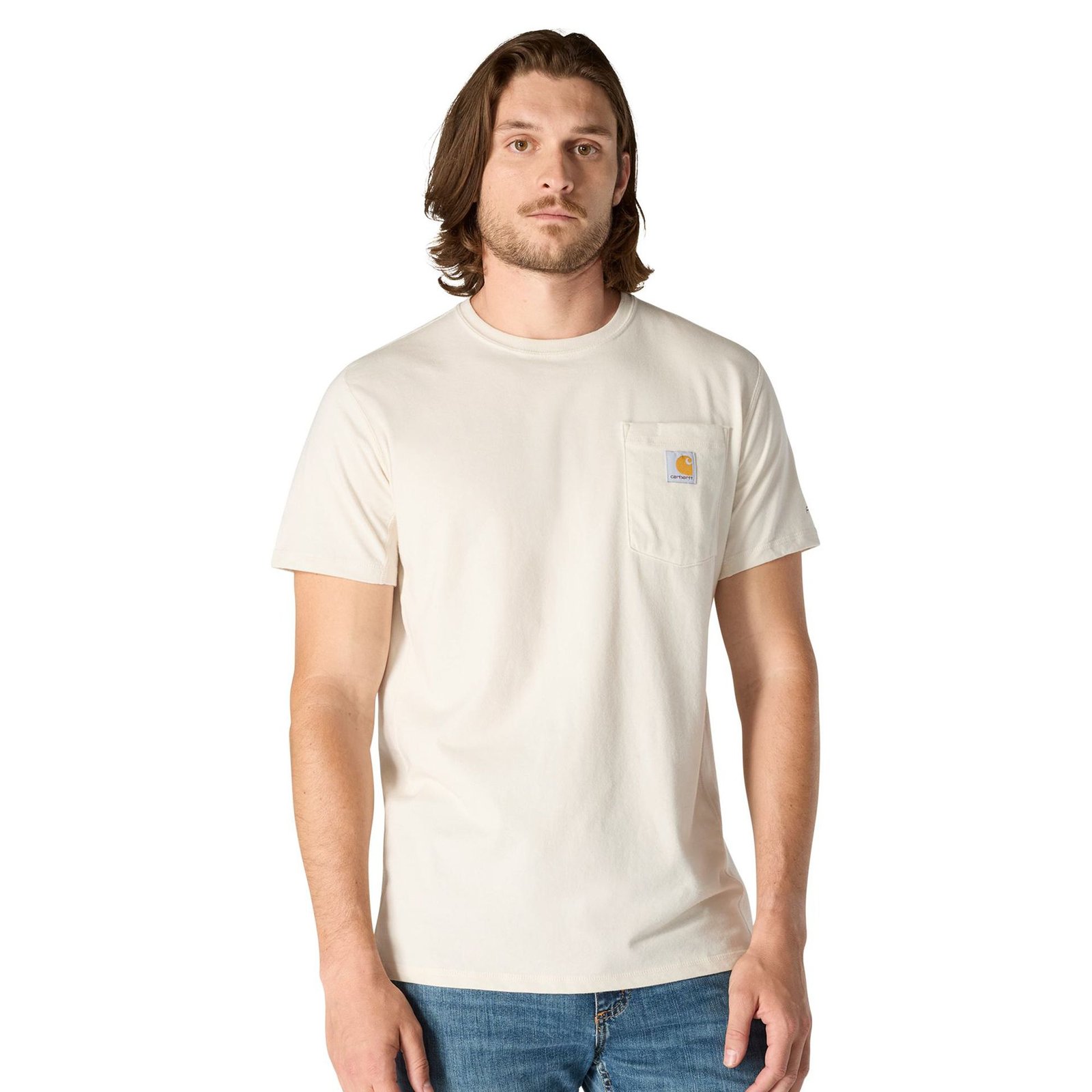 Carhartt Men’s Force Relaxed Shirt Bone Knit Tops Carhartt Men’s Force Relaxed Shirt Bone Knit Tops