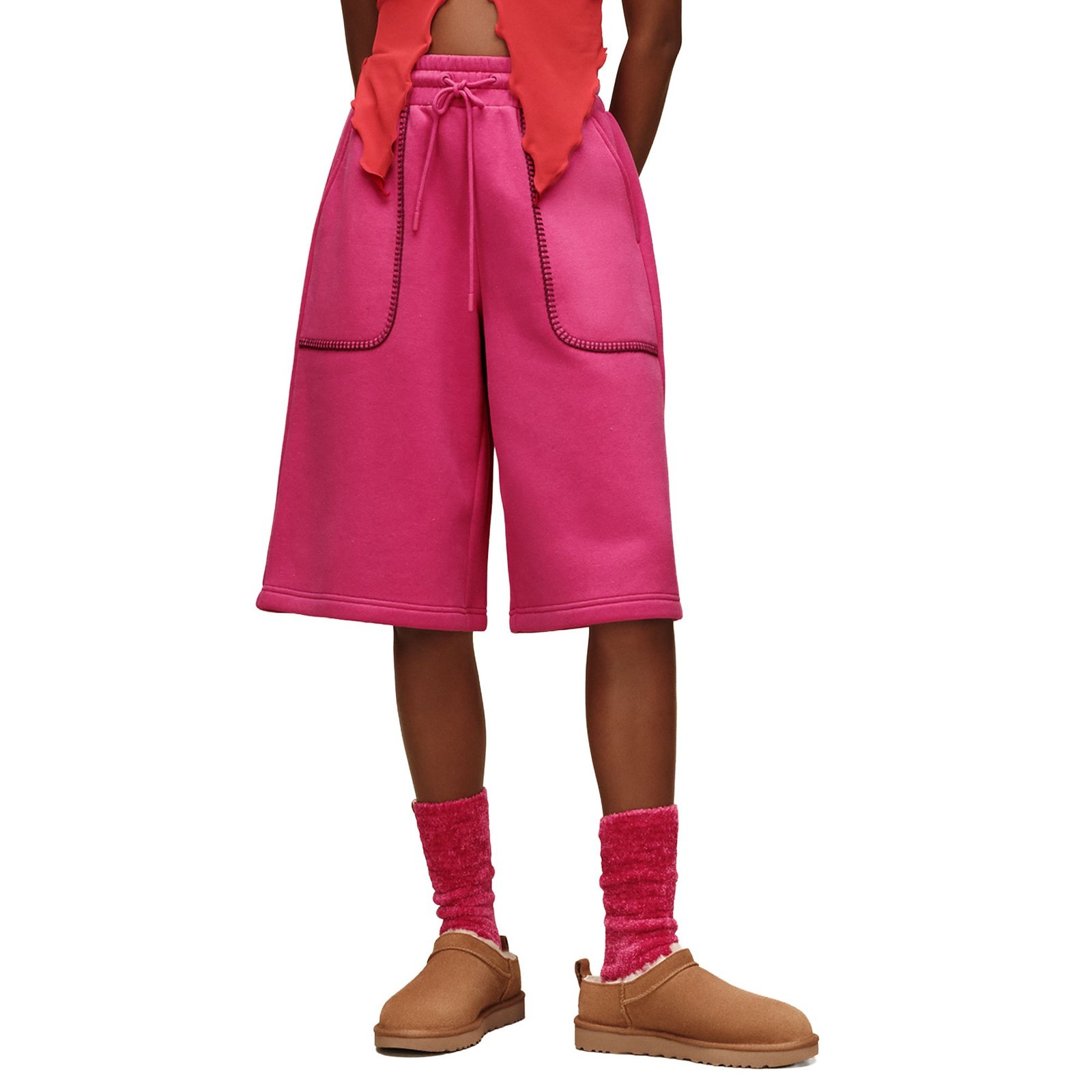 UGG Classic Bermuda Short Pink Shorts UGG Classic Bermuda Short Pink Shorts
