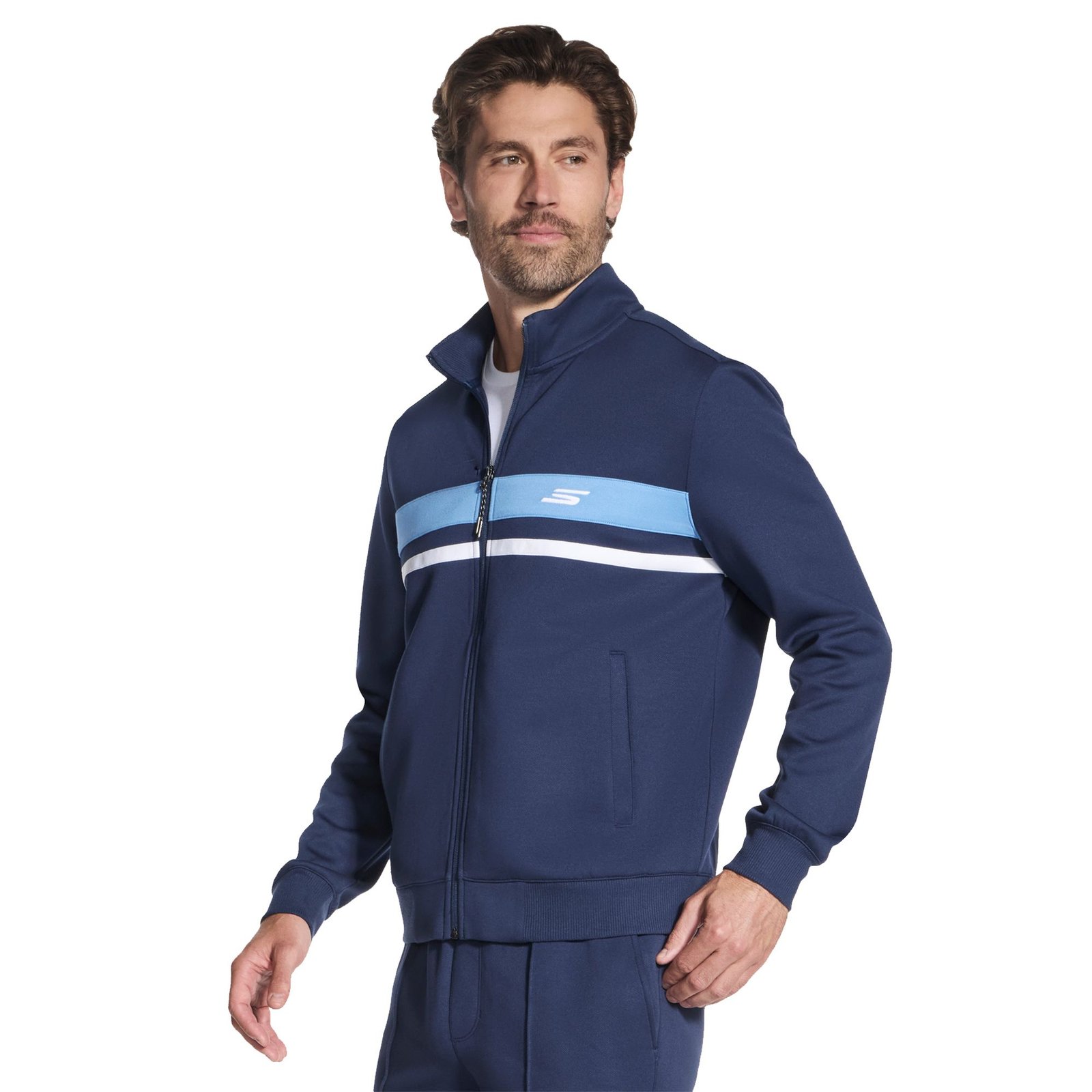 Skechers Men’s Performance Track Jacket Navy Jackets Skechers Men’s Performance Track Jacket Navy Jackets