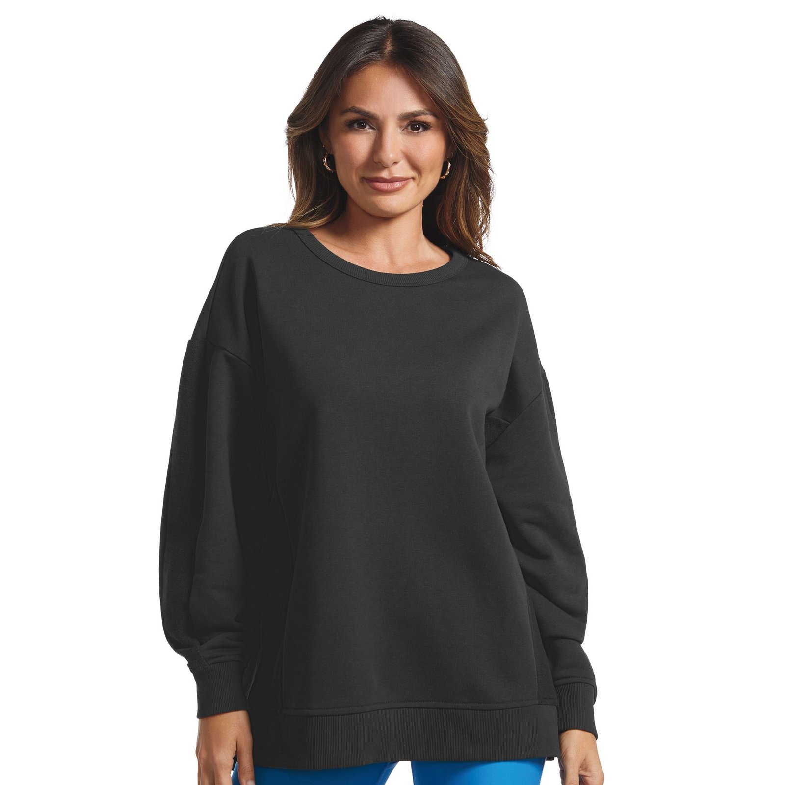 Masseys Lifestyle Crewneck Sweatshirt Black Knit Tops X Masseys Lifestyle Crewneck Sweatshirt Black Knit Tops X