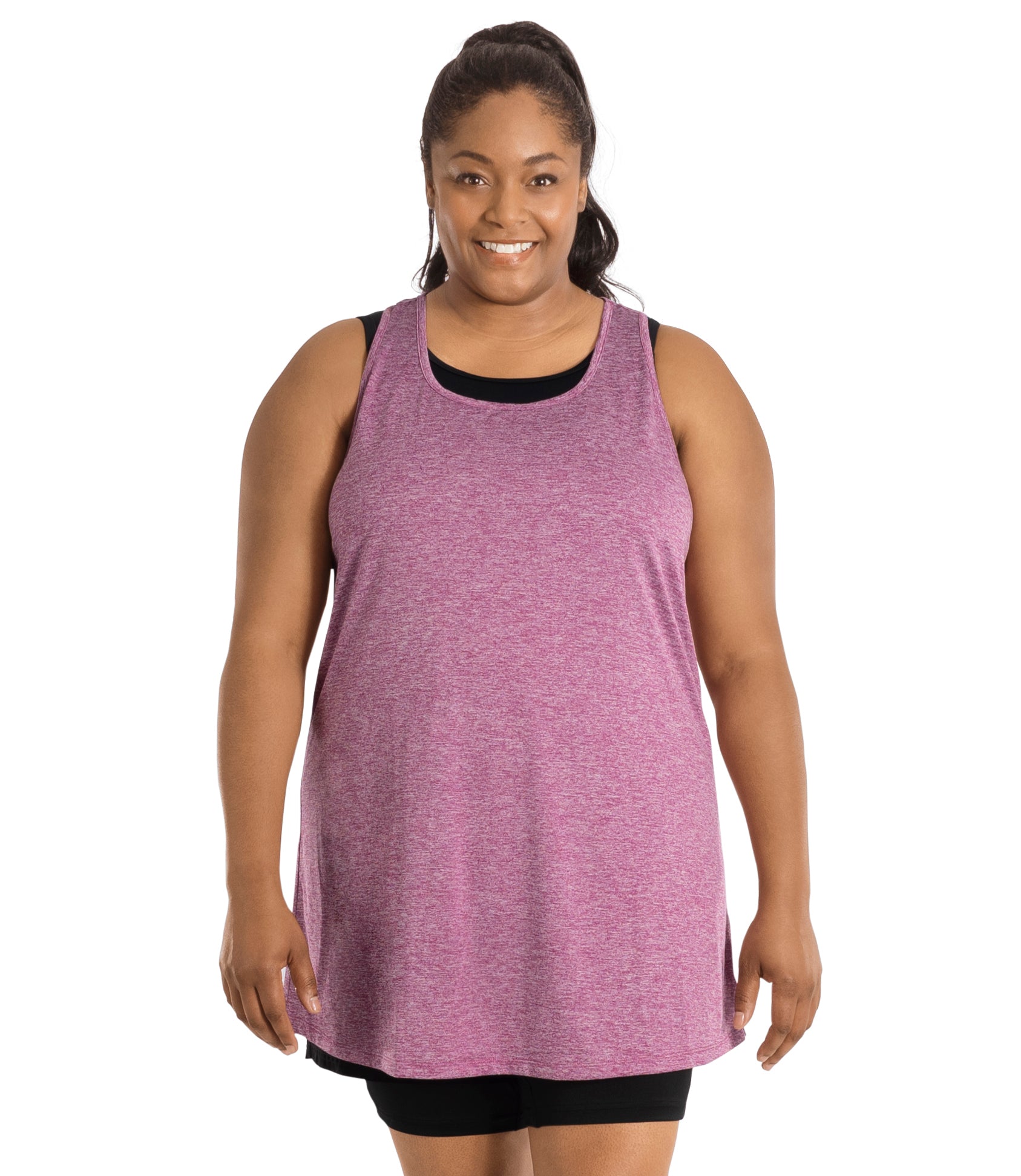 SunLite Racer Back Tank Top – FINAL SALE, X Heather Ruby SunLite Racer Back Tank Top – FINAL SALE, X Heather Ruby