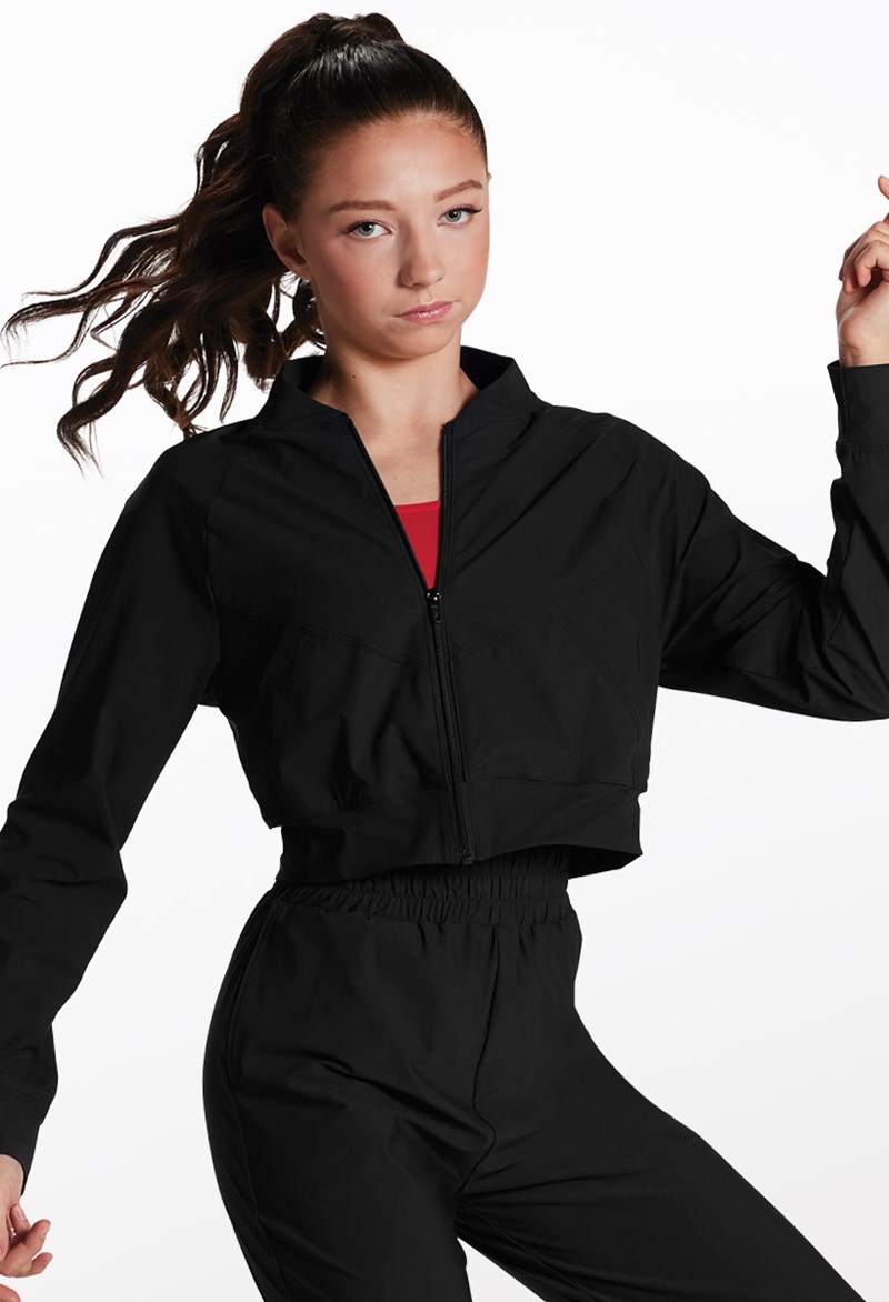 Ultra Tech Bomber Jacket – Black – Extra Small Adult – Dance Top Ultra Tech Bomber Jacket – Black – Extra Small Adult – Dance Top