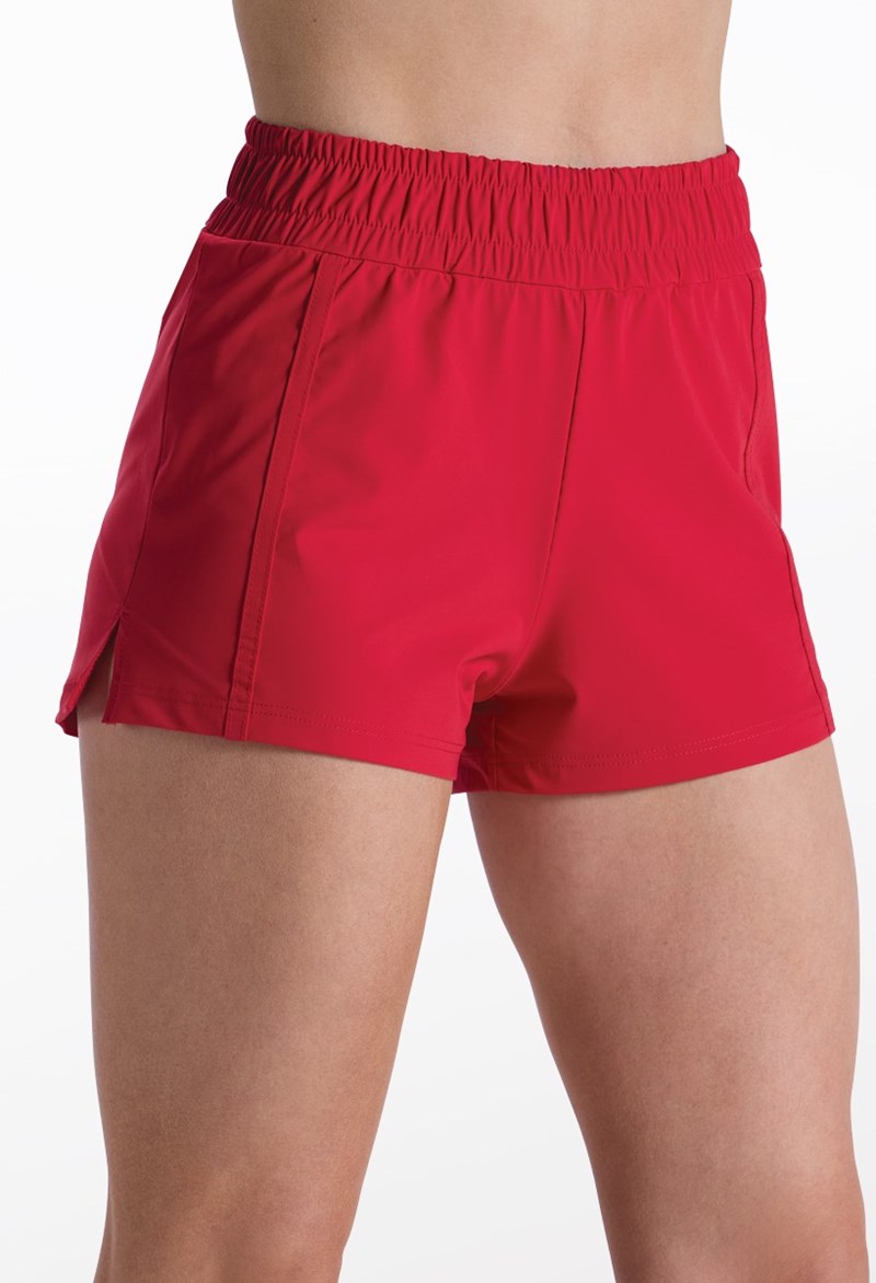 Ultra Tech Dance Shorts with Brief – Red – Small Adult – Ultra Tech Dance Shorts with Brief – Red – Small Adult –
