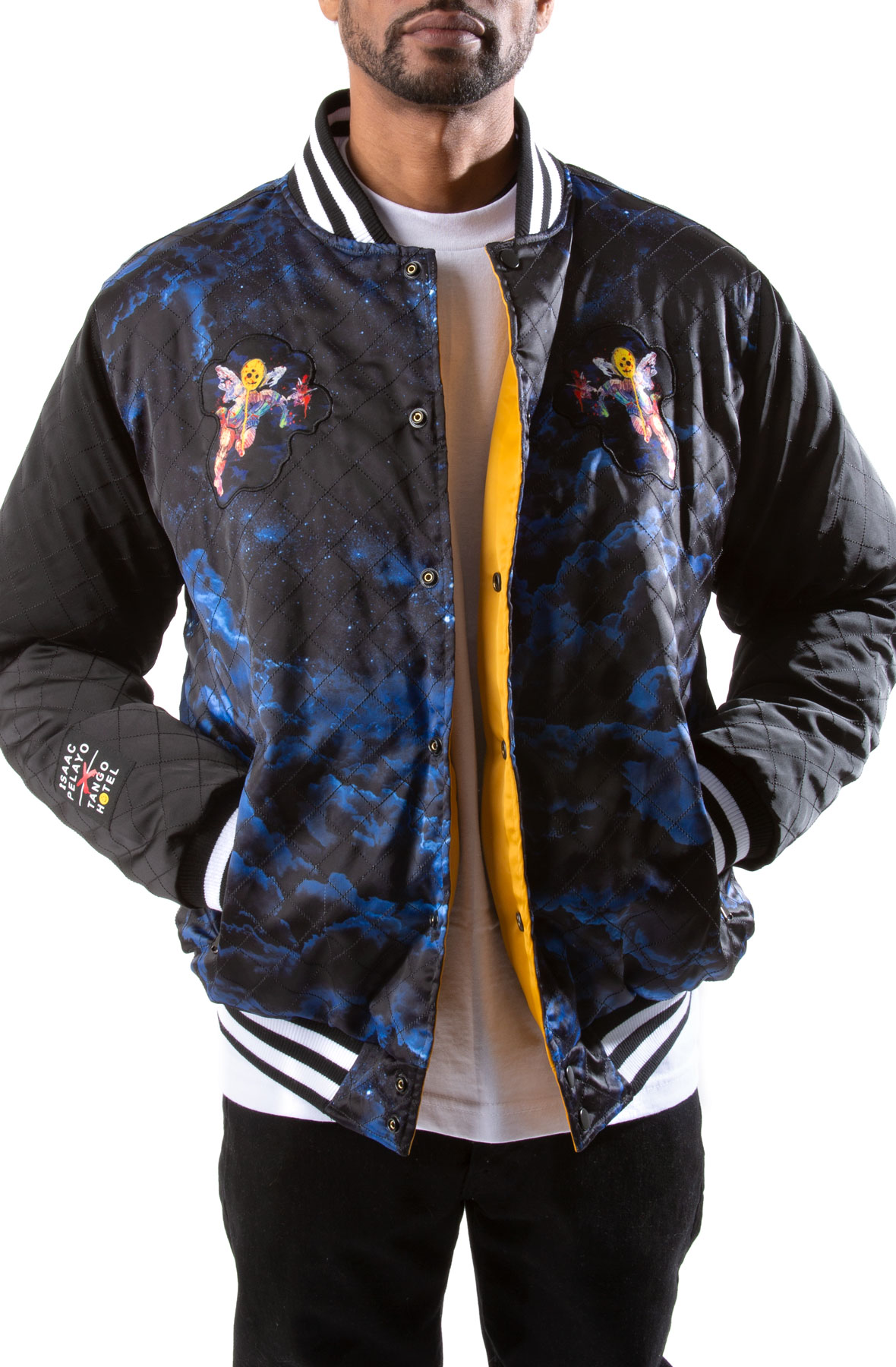 Men Night Angel Reversible Jacket Multi Jackets S Multi Men Night Angel Reversible Jacket Multi Jackets S Multi