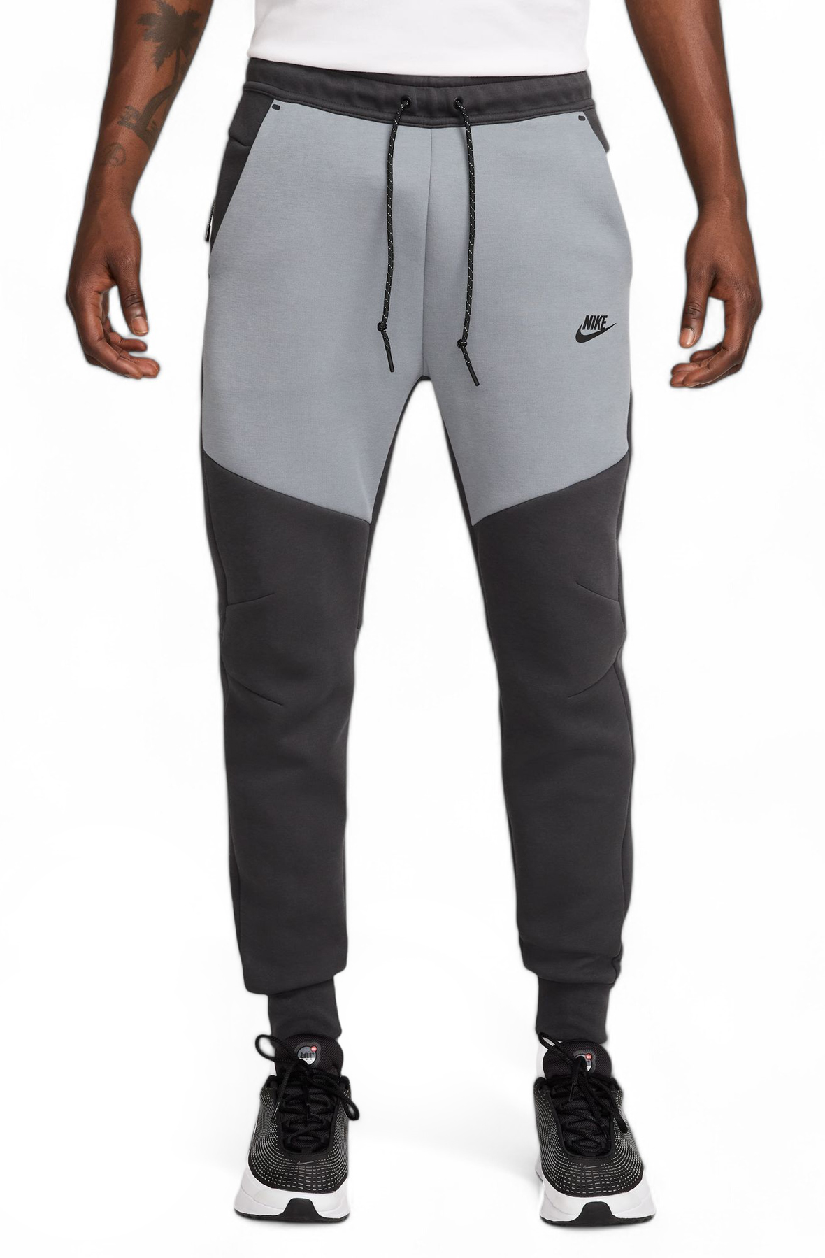 Men Tech Fleece Joggers Cool GreyBlack Sweatpants Cool GreyBlack Men Tech Fleece Joggers Cool GreyBlack Sweatpants Cool GreyBlack