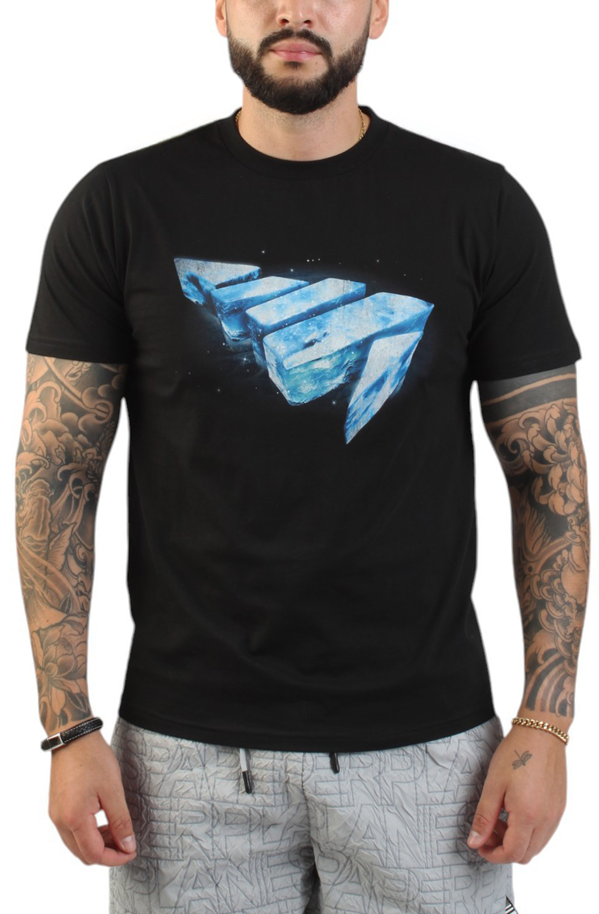 Men Break The Ice Shirt Black shirts M Black Men Break The Ice Shirt Black shirts M Black