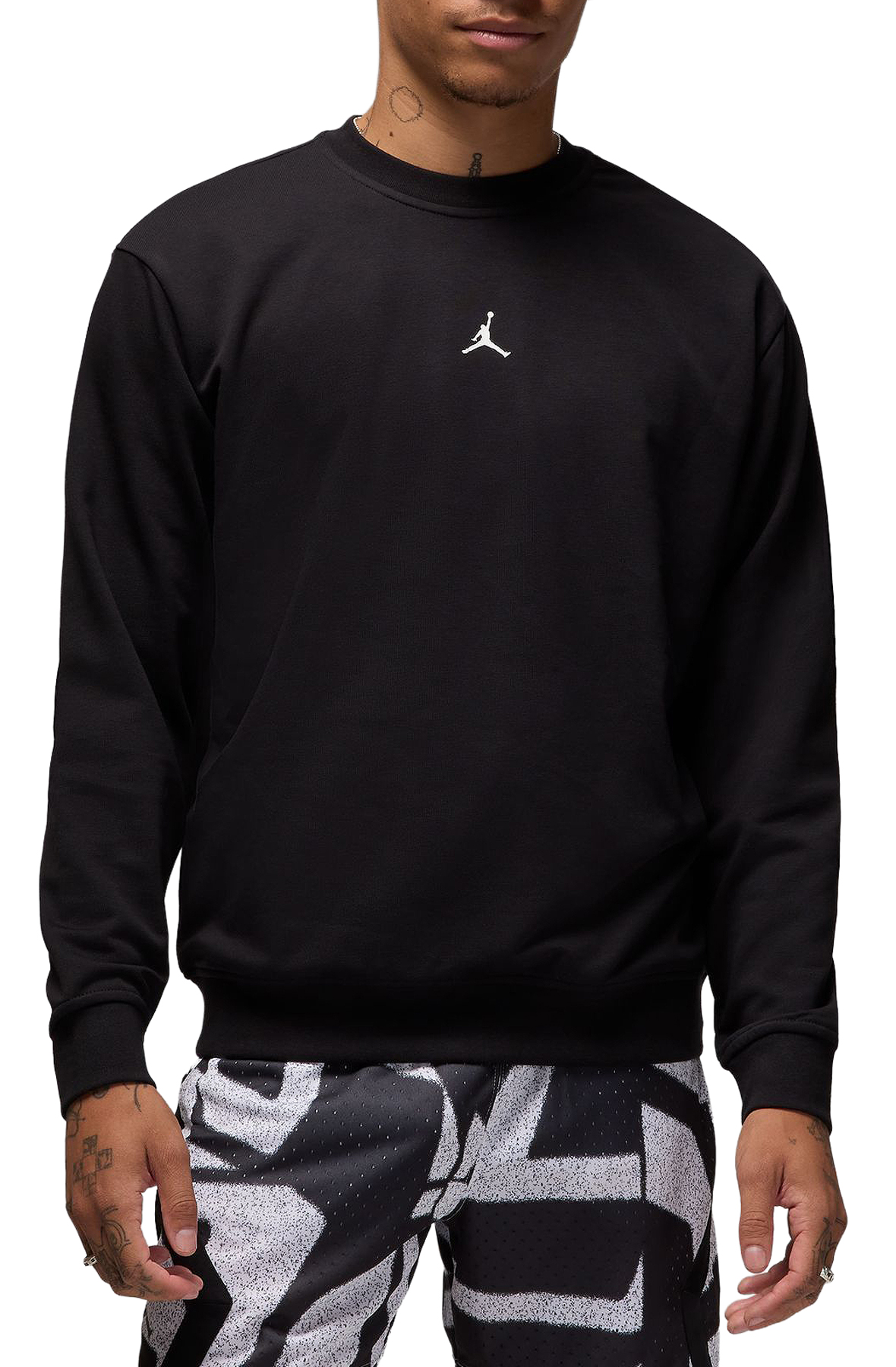 Men Sport Crossover Dri-FIT Crew-Neck Sweatshirt BlackWhite Sweatshirts BlackWhite Men Sport Crossover Dri-FIT Crew-Neck Sweatshirt BlackWhite Sweatshirts BlackWhite