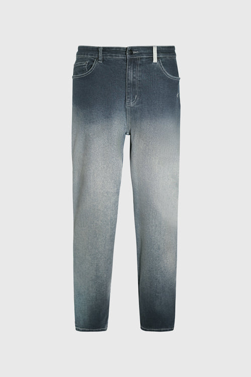 Opium Stone Wash Open Crochet Denim Jeans Opium Stone Wash Open Crochet Denim Jeans