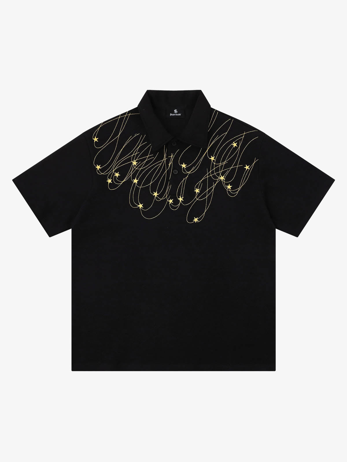 Stellar Embroidery Jersey Polo Shirt Stellar Embroidery Jersey Polo Shirt