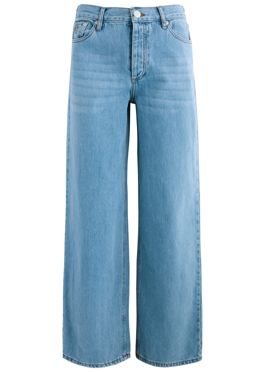 BY Malene Birger Vinola Wide-leg Jeans – Denim – W S BY Malene Birger Vinola Wide-leg Jeans – Denim – W S
