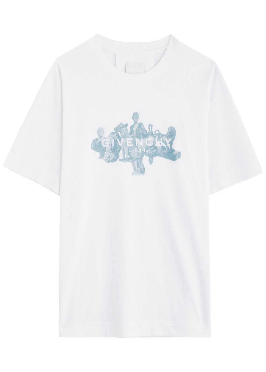 Givenchy Logo Printed Cotton shirt – White