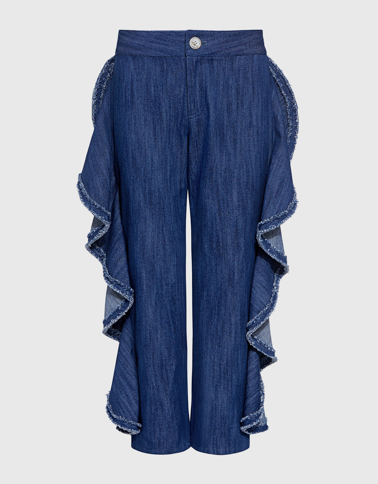 Alexis Nikko Ruffle Cropped Jeans Alexis Nikko Ruffle Cropped Jeans