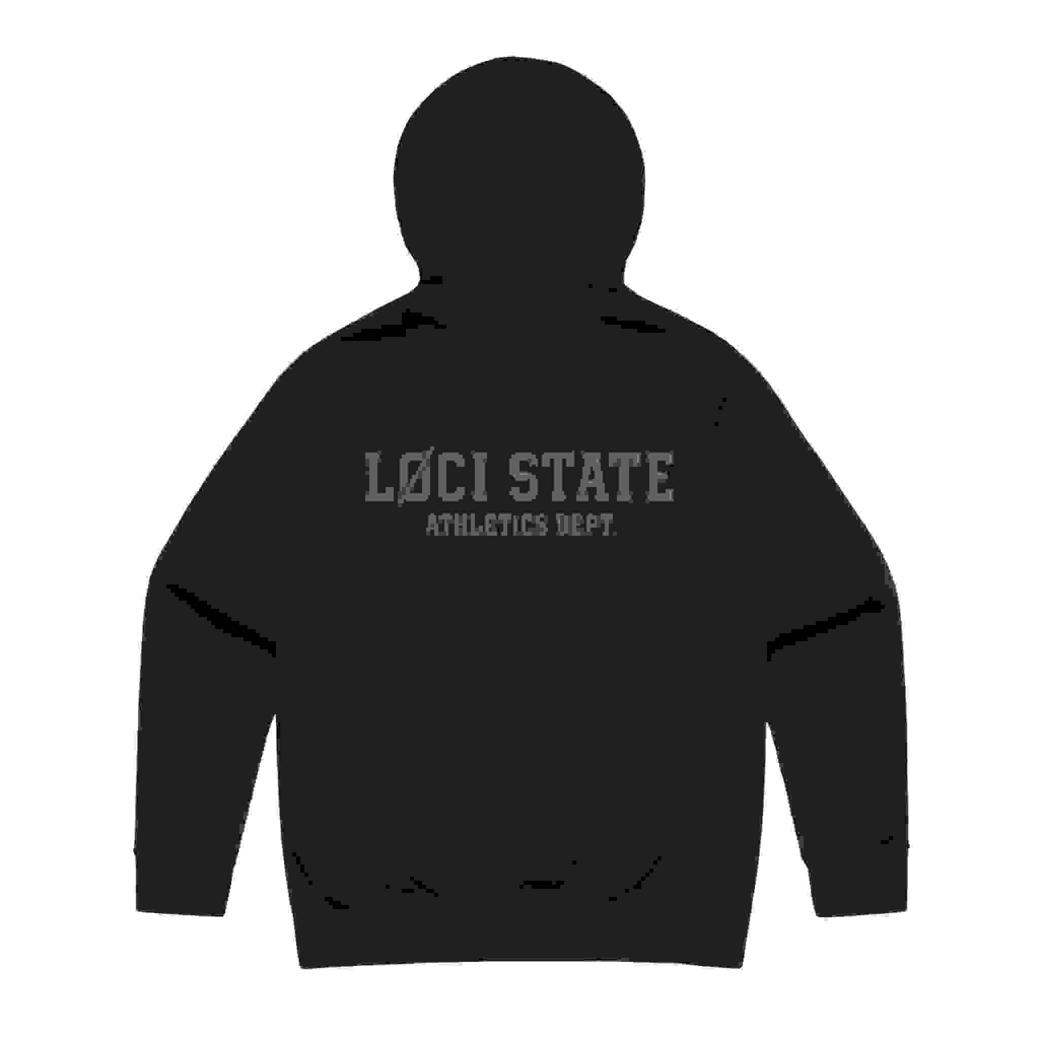 LØCI STATE HOODIE – COAL LØCI STATE HOODIE – COAL