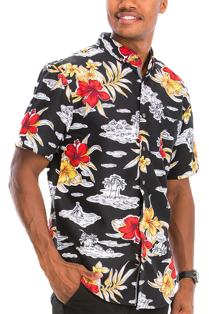 Hawaiian Print Shirt