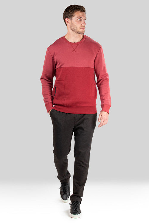 Isamu Brushed Fleece Pullover Sweatshirt Isamu Brushed Fleece Pullover Sweatshirt