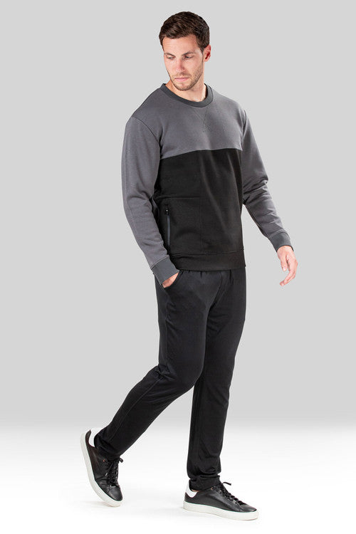 Isamu Brushed Fleece Pullover Sweatshirt Isamu Brushed Fleece Pullover Sweatshirt
