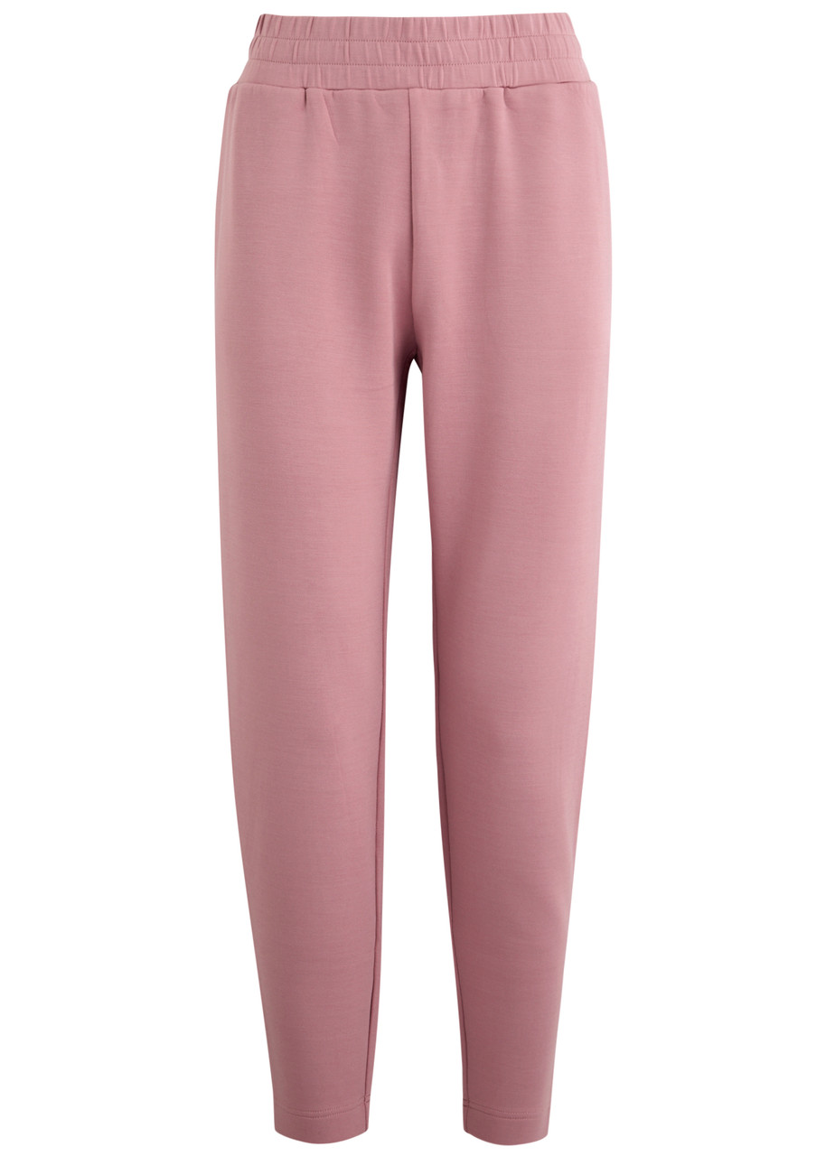 Varley The Slim Pant Stretch-jersey Sweatpants – Pink Varley The Slim Pant Stretch-jersey Sweatpants – Pink