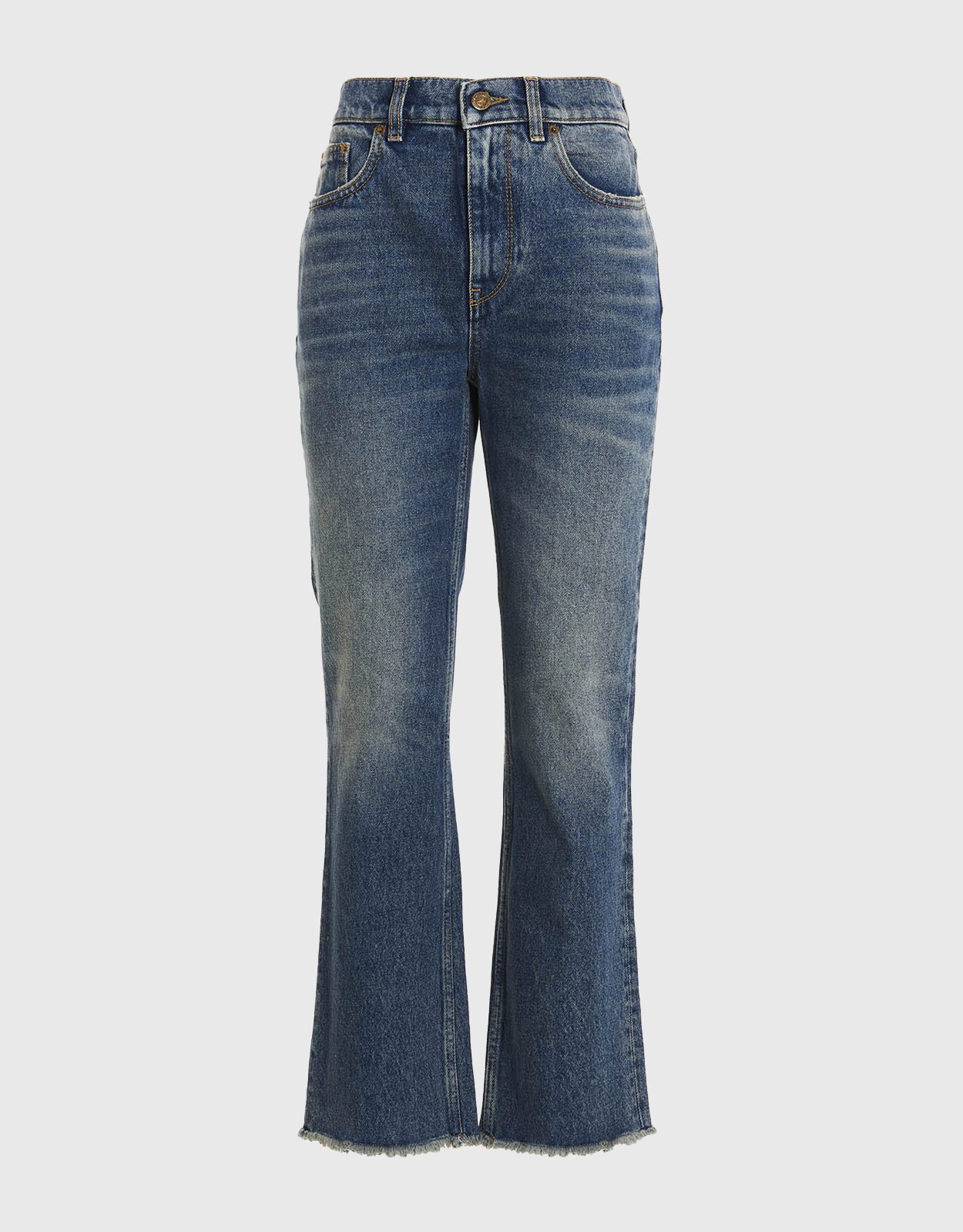 Golden Goose Cropped Flared Jeans Golden Goose Cropped Flared Jeans