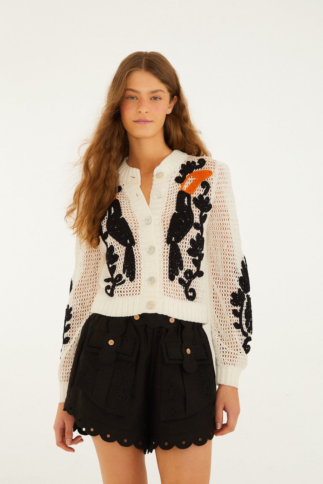 Toucan Crochet Cardigan, OFF Toucan Crochet Cardigan, OFF