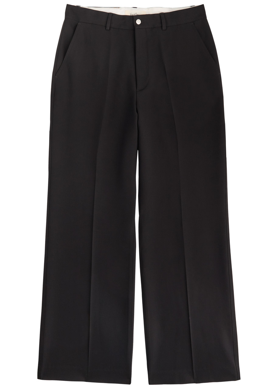 Second Layer Zooty Stretch-wool Trousers – Black – IT S Second Layer Zooty Stretch-wool Trousers – Black – IT S