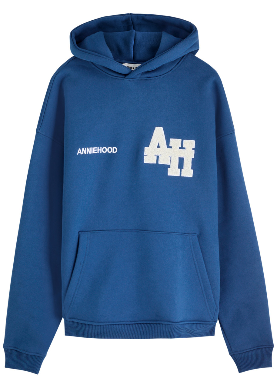 Annie Hood College Hooded Cotton Sweatshirt – Navy Annie Hood College Hooded Cotton Sweatshirt – Navy