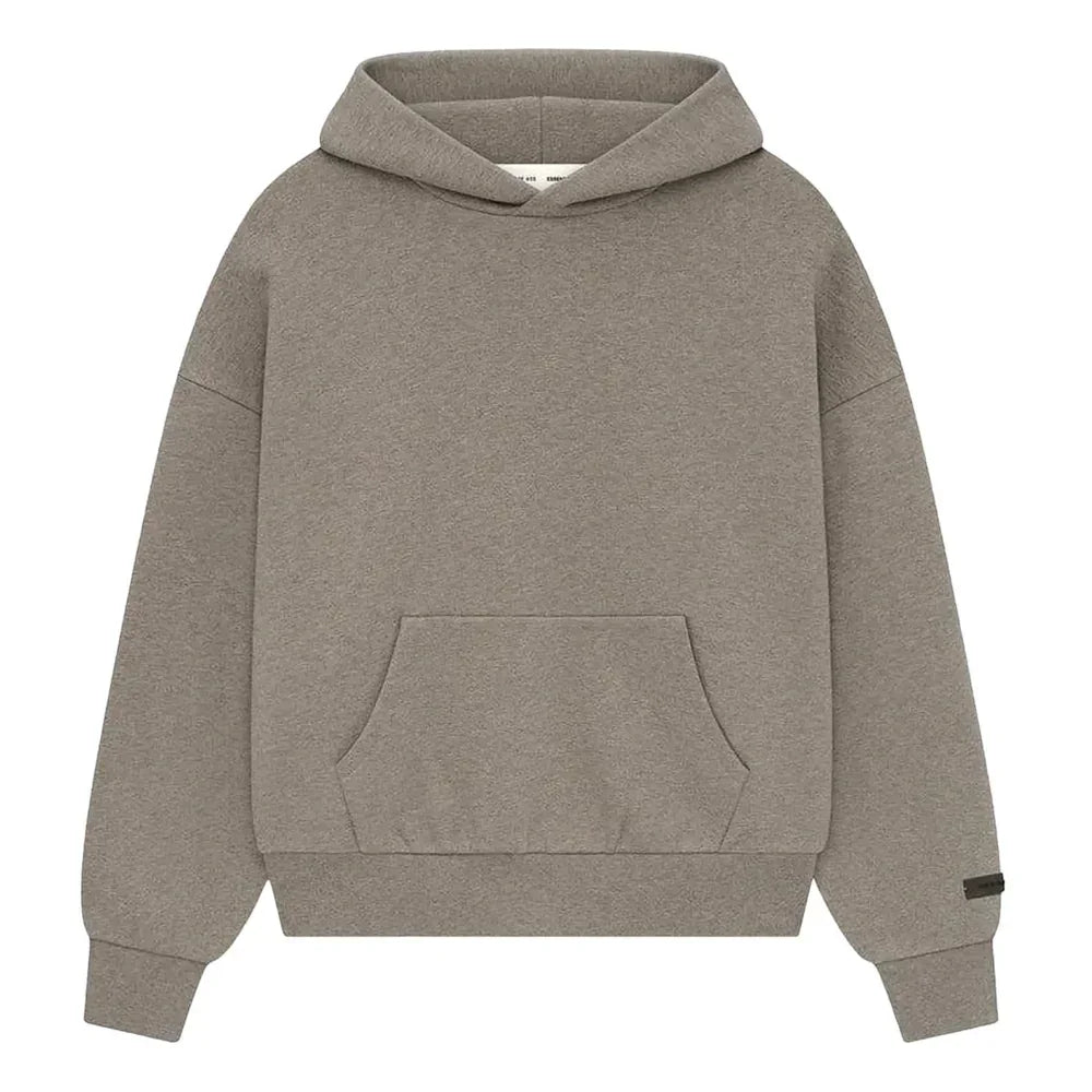 Fear of God Essentials Classic Fit Fleece Hoodie Homestead Heather Fear of God Essentials Classic Fit Fleece Hoodie Homestead Heather