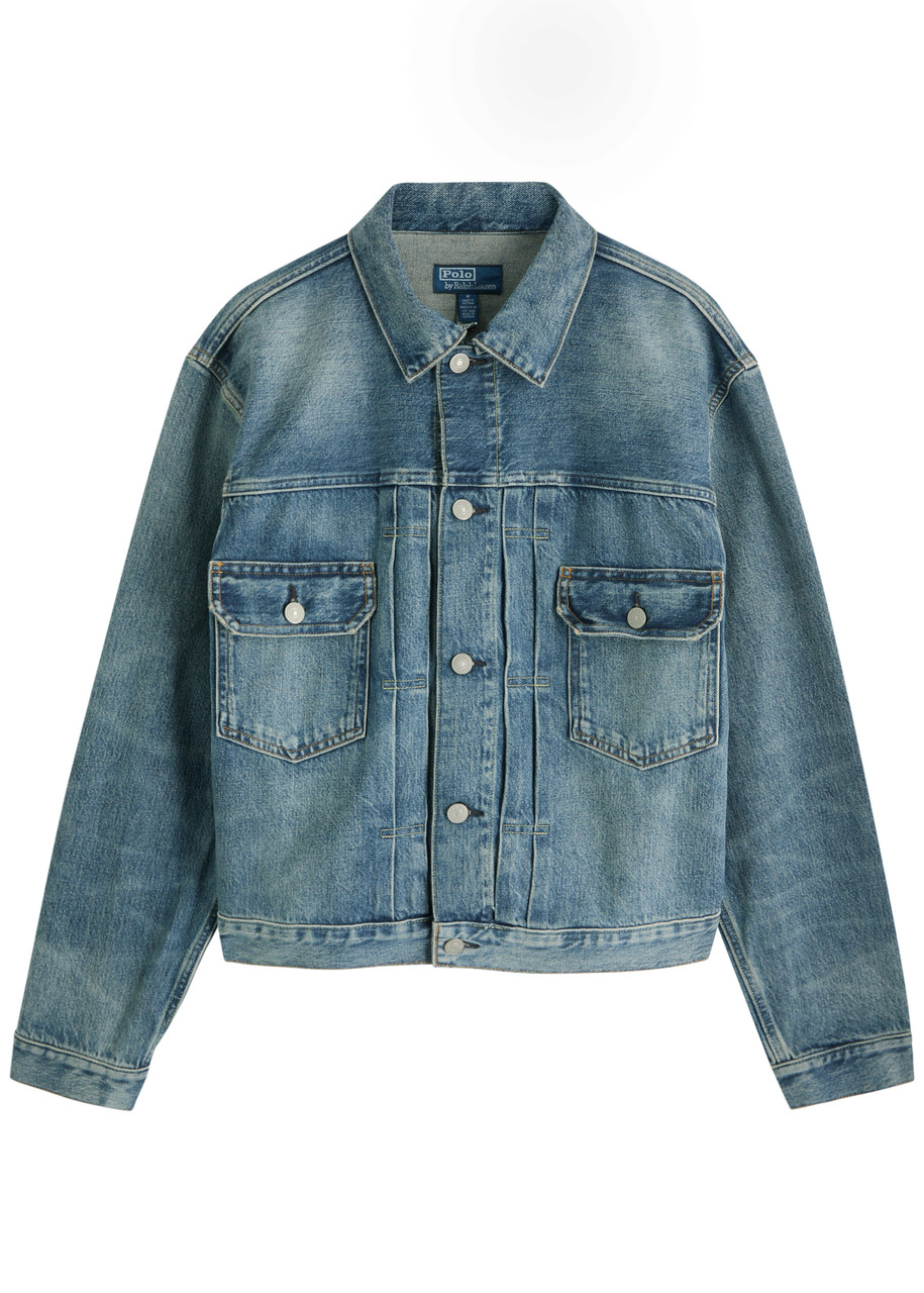 Polo Ralph Lauren Field Trucker Denim Jacket – Blue Polo Ralph Lauren Field Trucker Denim Jacket – Blue