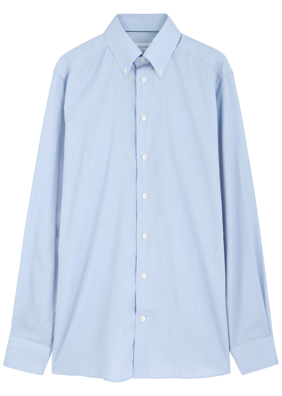 Eton Oxford Cotton Shirt – Light Blue – C