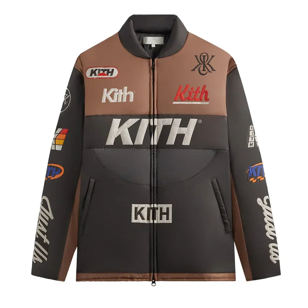 Kith Full Zip Brixton Puffed Shirt Jacket Yuma Kith Full Zip Brixton Puffed Shirt Jacket Yuma