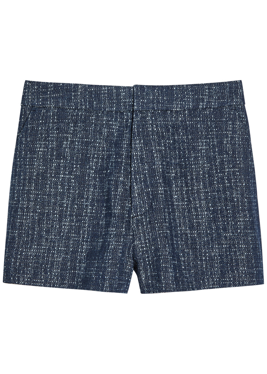 Frame The Tweed Tweed Shorts – Indigo – L Frame The Tweed Tweed Shorts – Indigo – L