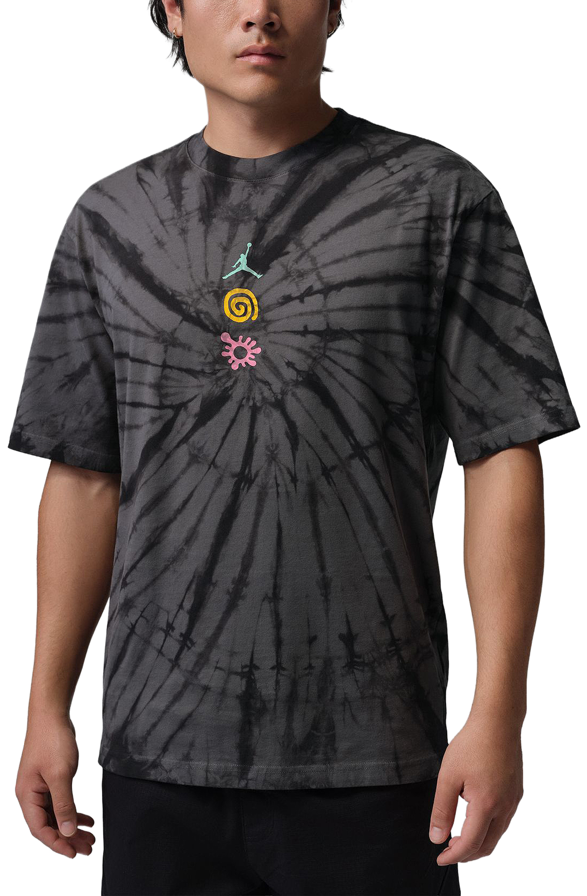 Men Brooklyn Tie-Dye Festival Shirt Iron Grey shirts S Iron Grey