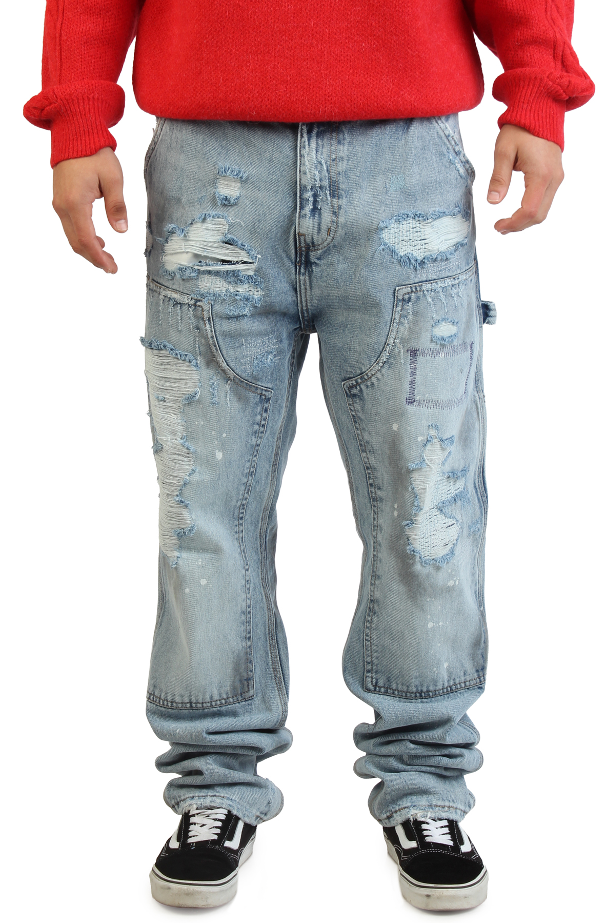Men Carpentero Pocket Jeans Light Sand Blue Pants x L Light Sand Blue Men Carpentero Pocket Jeans Light Sand Blue Pants x L Light Sand Blue