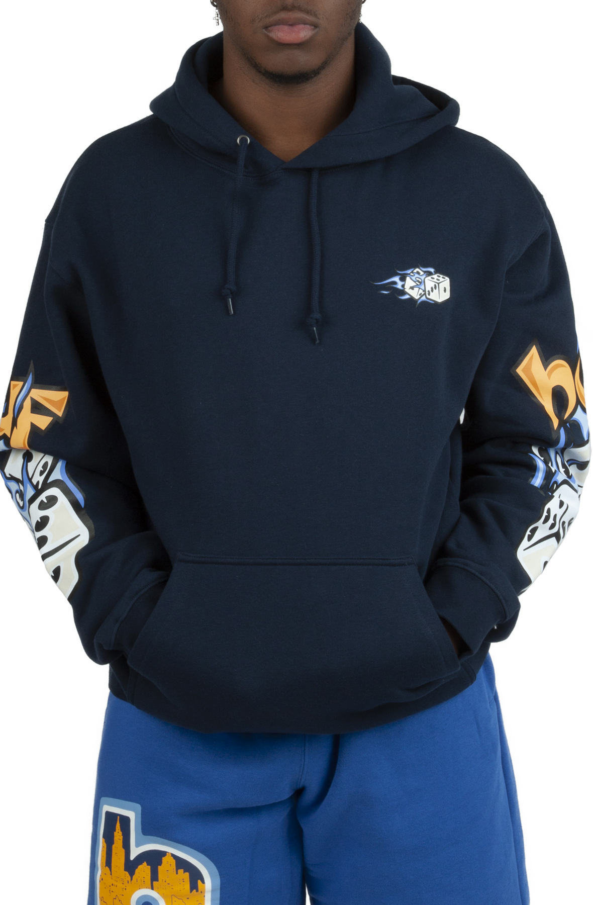 Men Dicey Hoodie Navy Sweatshirts Navy Men Dicey Hoodie Navy Sweatshirts Navy