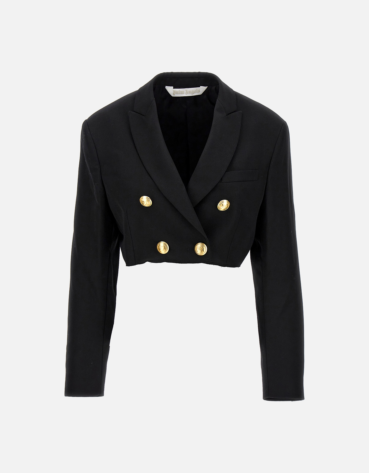 Palm Angels Wool Blend Cropped Blazer – IT