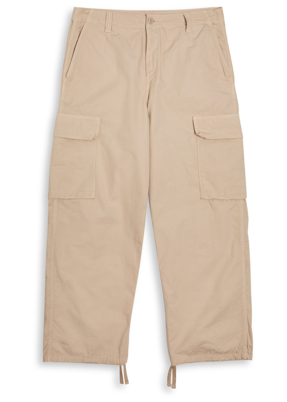 Carhartt Wip Kade Cotton-poplin Cargo Trousers – Beige – W L Carhartt Wip Kade Cotton-poplin Cargo Trousers – Beige – W L