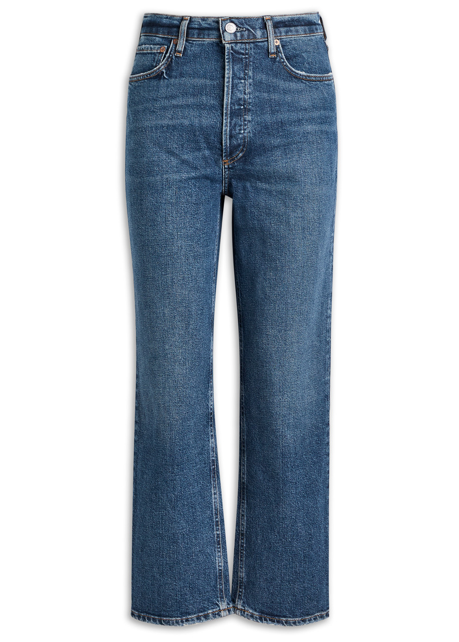 Agolde s P Waist Straight-leg Jeans – Blue – W Agolde s P Waist Straight-leg Jeans – Blue – W