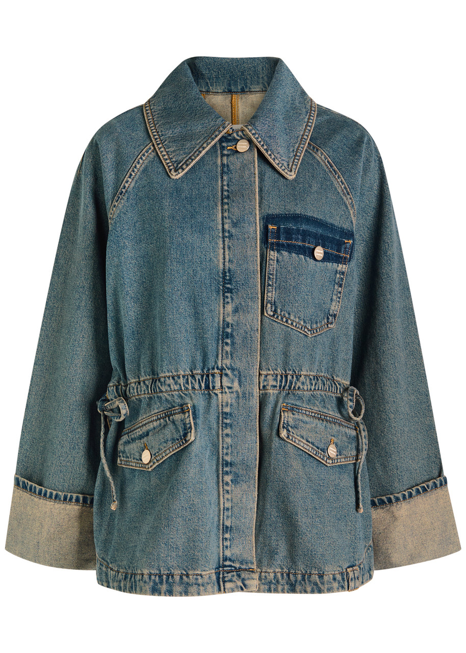 Damson Madder Emilie Workwear Denim Jacket –