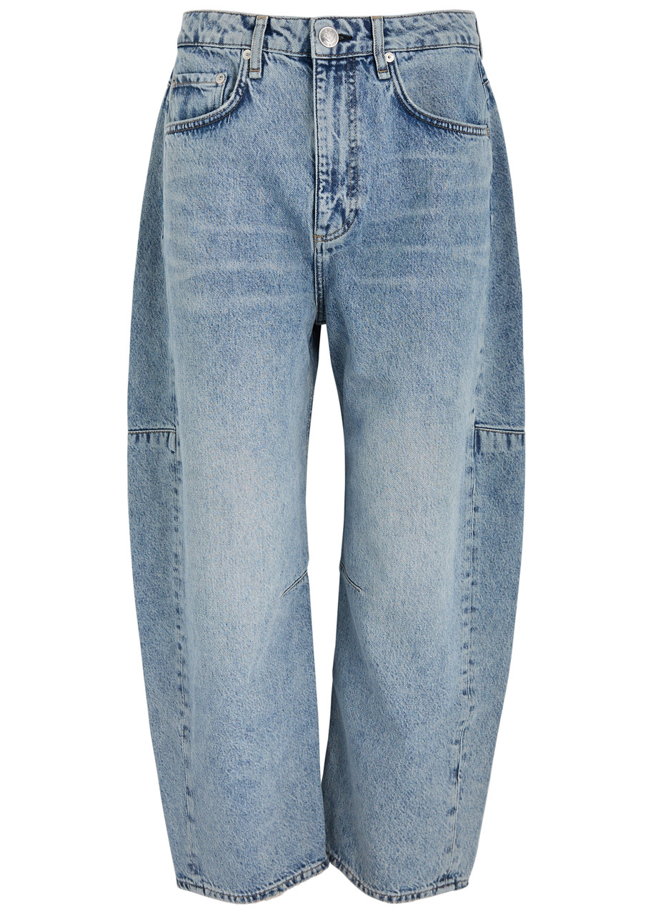 Rag & Bone Charlie Barrel-leg Jeans – Blue – W M Rag & Bone Charlie Barrel-leg Jeans – Blue – W M