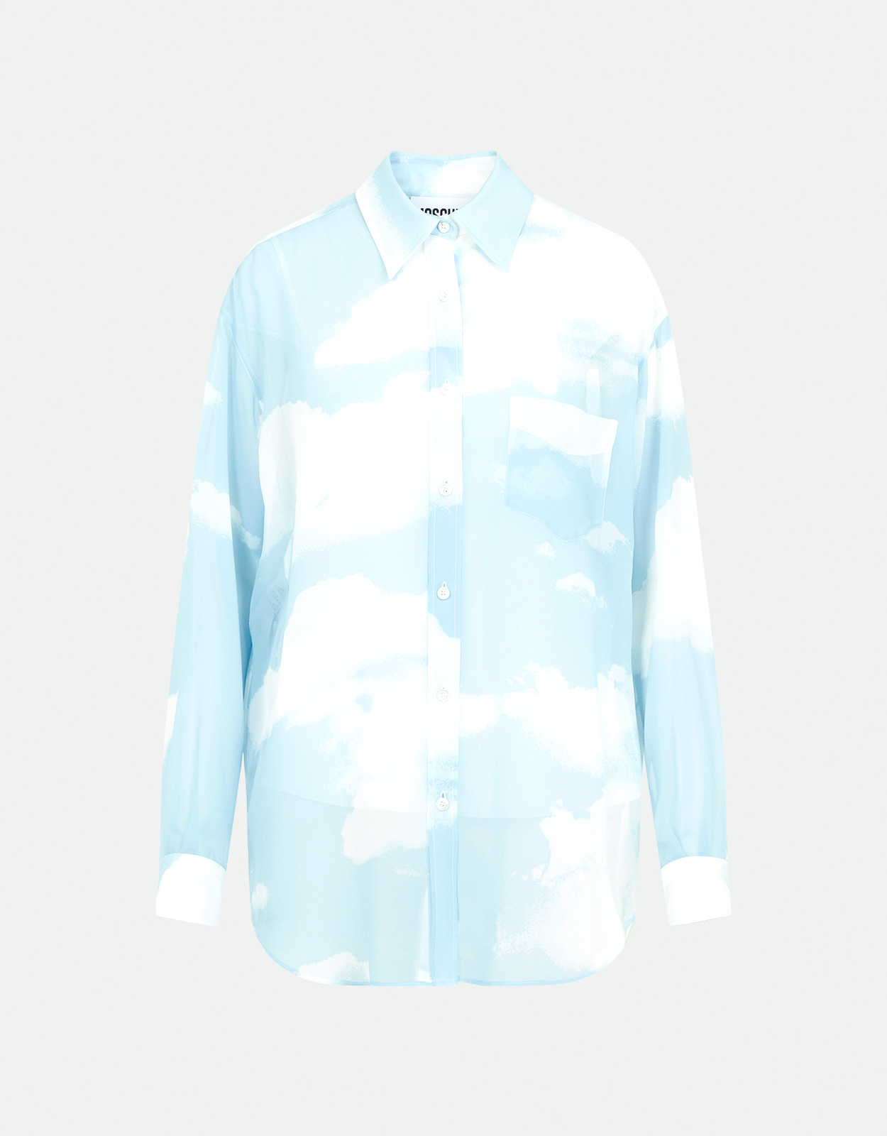 Moschino Silk All-Over Printed Shirt – IT Moschino Silk All-Over Printed Shirt – IT