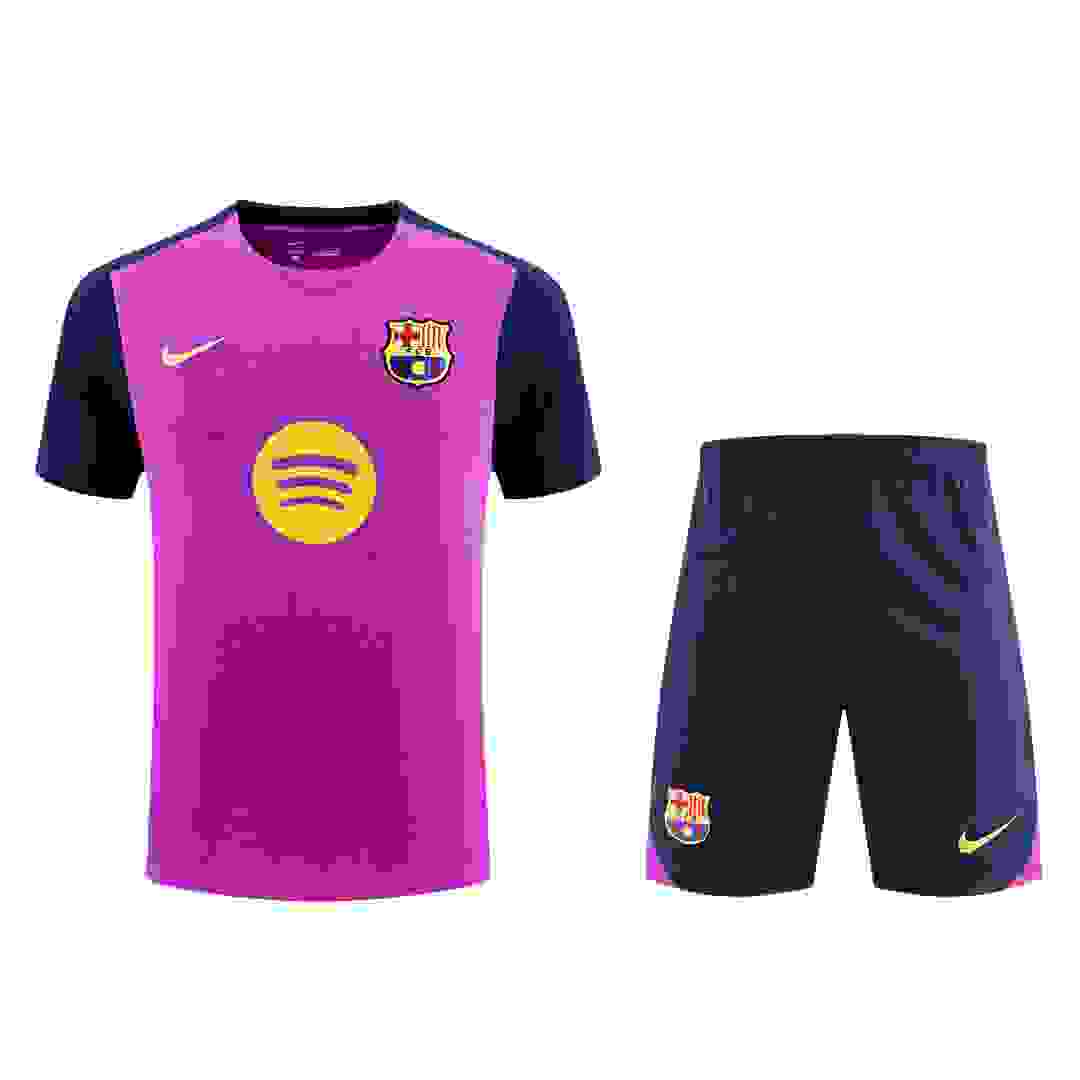 Barcelona Pre-Match Kit – Jersey+Shorts Barcelona Pre-Match Kit – Jersey+Shorts