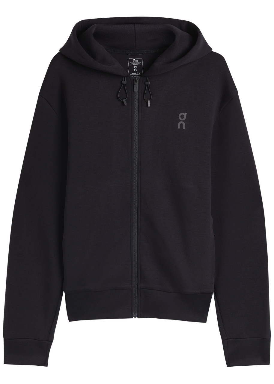 ON Focus Tech Hooded Cotton-blend Sweatshirt – Black ON Focus Tech Hooded Cotton-blend Sweatshirt – Black